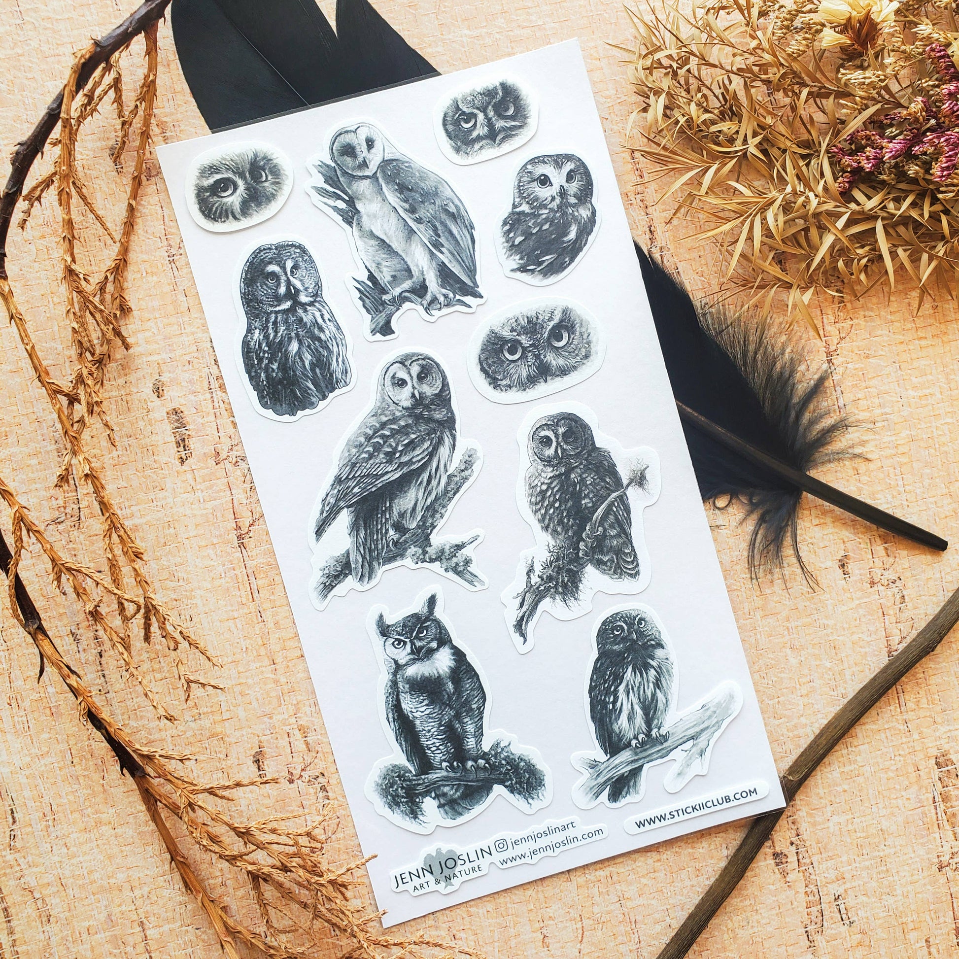 Woodland Watchers Sticker Sheet