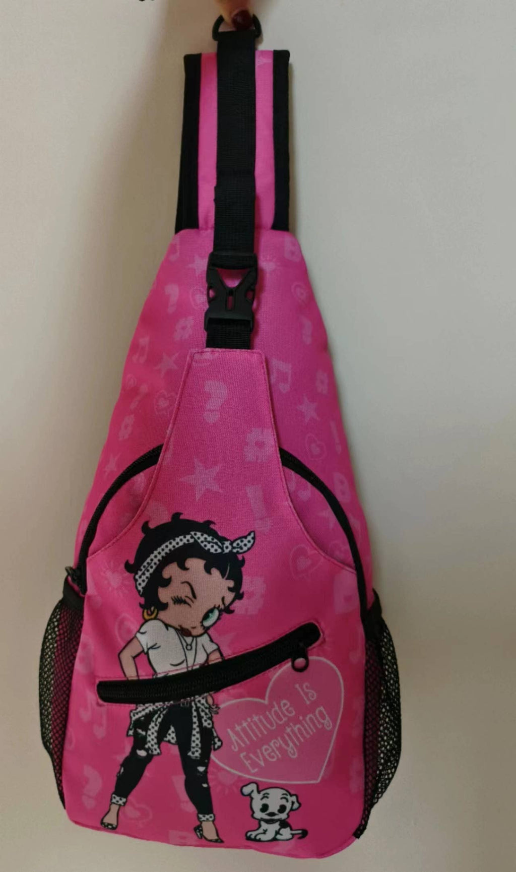 Betty Boop Sling Bag/Backpack - Attitude