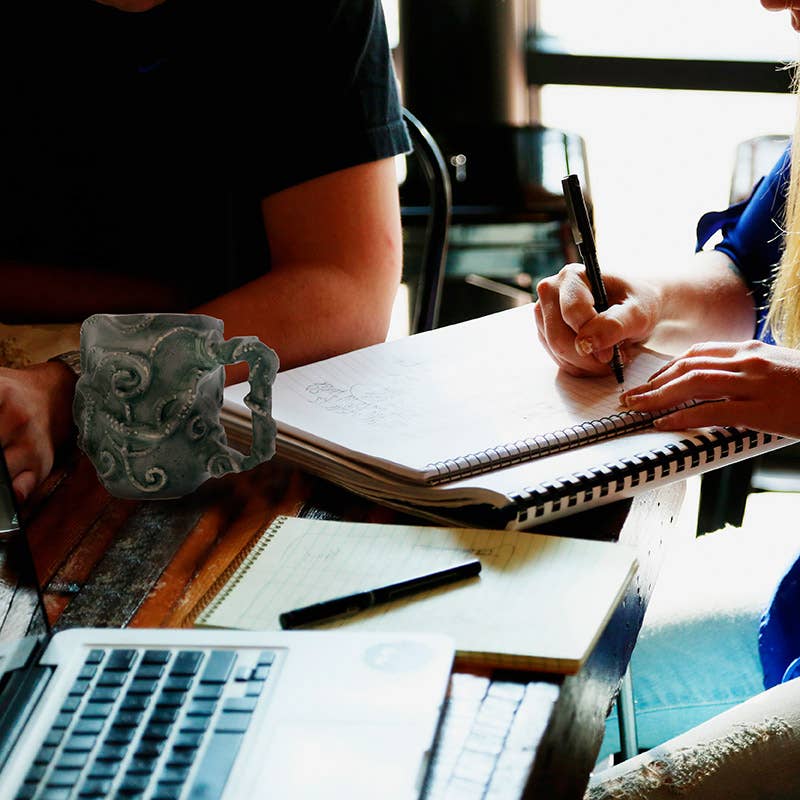 H.P Lovecraft Cthulhu 3D Ceramic Coffee Mug 8 Oz