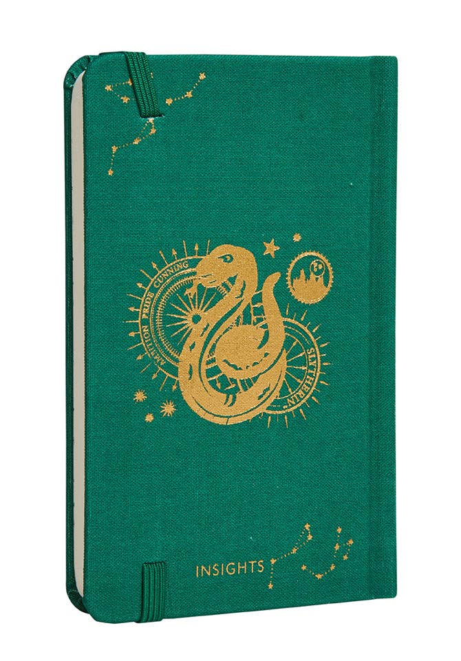 Harry Potter: Slytherin Constellation Ruled Pocket Journal