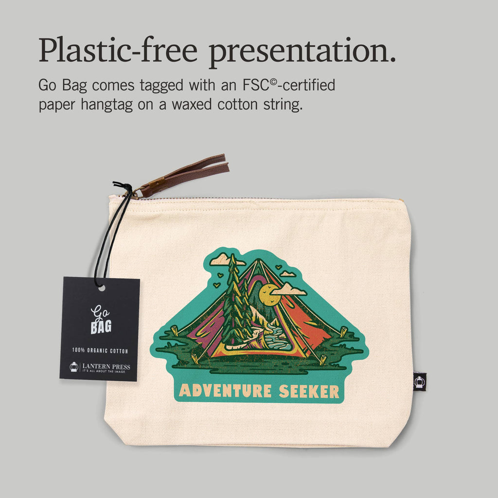 GO BAG POUCH Distressed Vector, Adventure Seeker