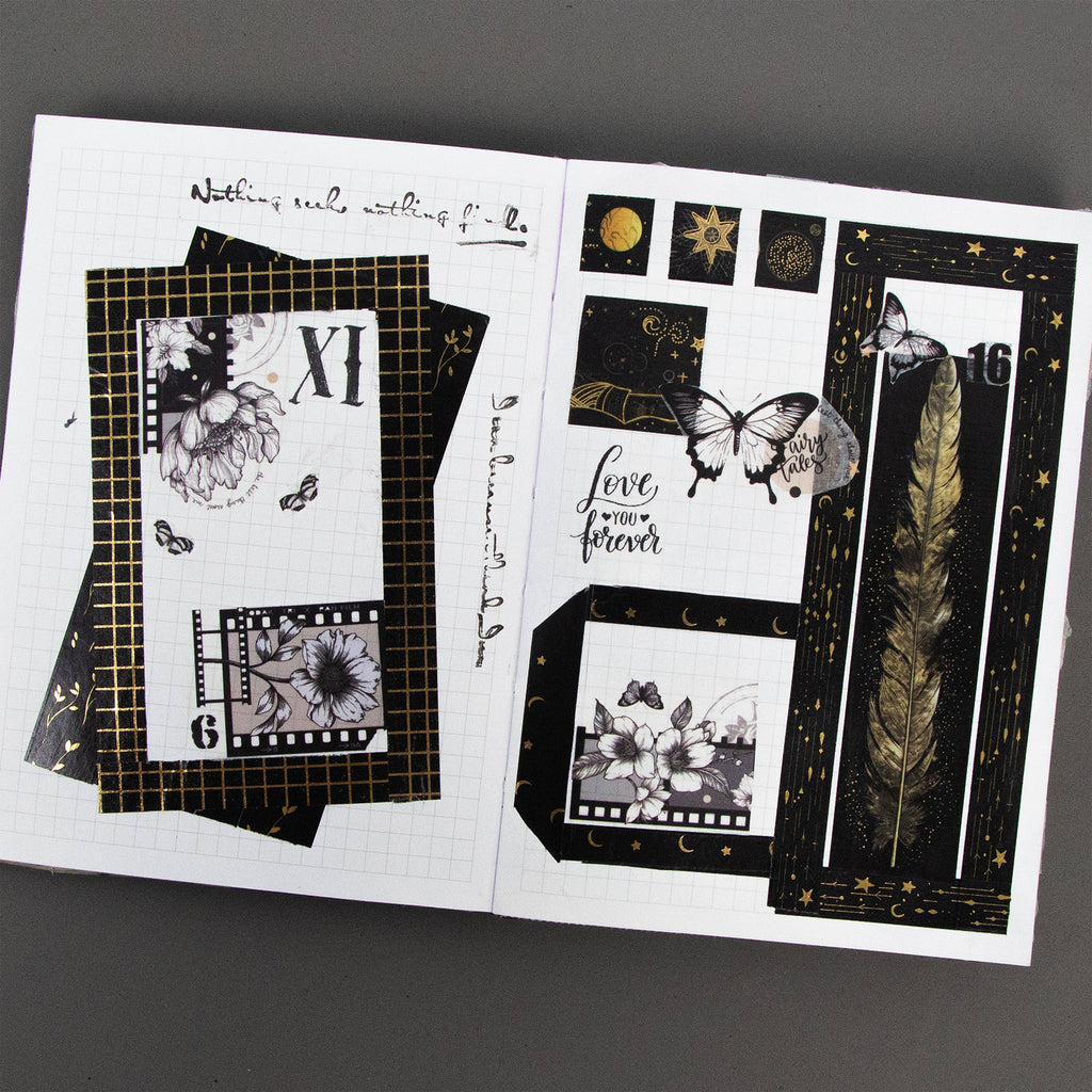 IEEBEE Washi Tape Set - Astro Enchantment 27Rolls & Journal