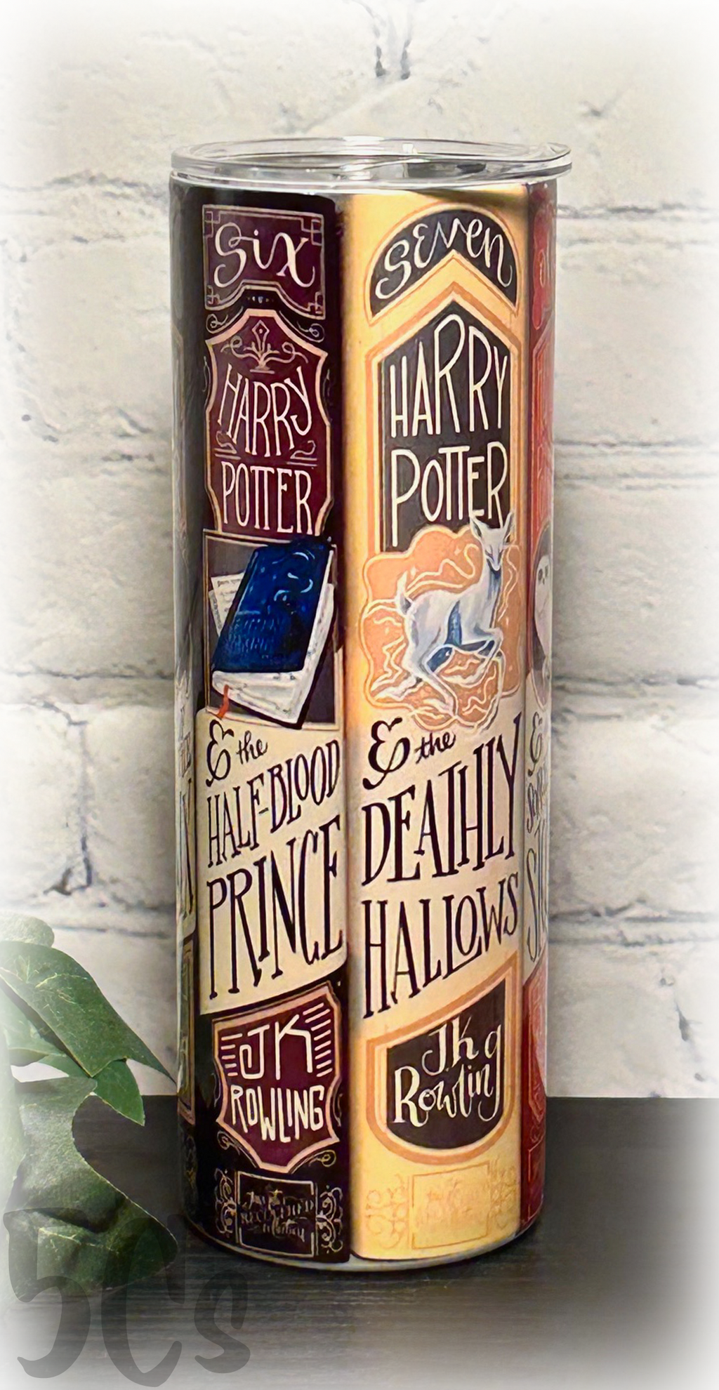 Wizarding Book Spines Tumbler