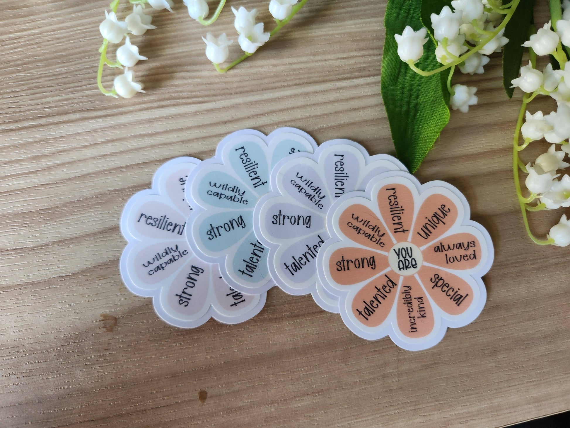 Positive affirmation sticker