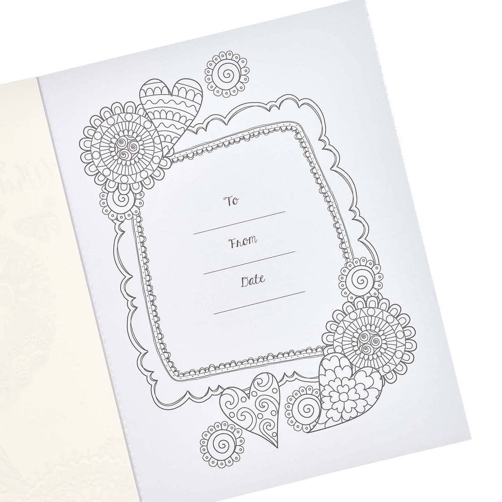 Coloring Book Where Love Blooms
