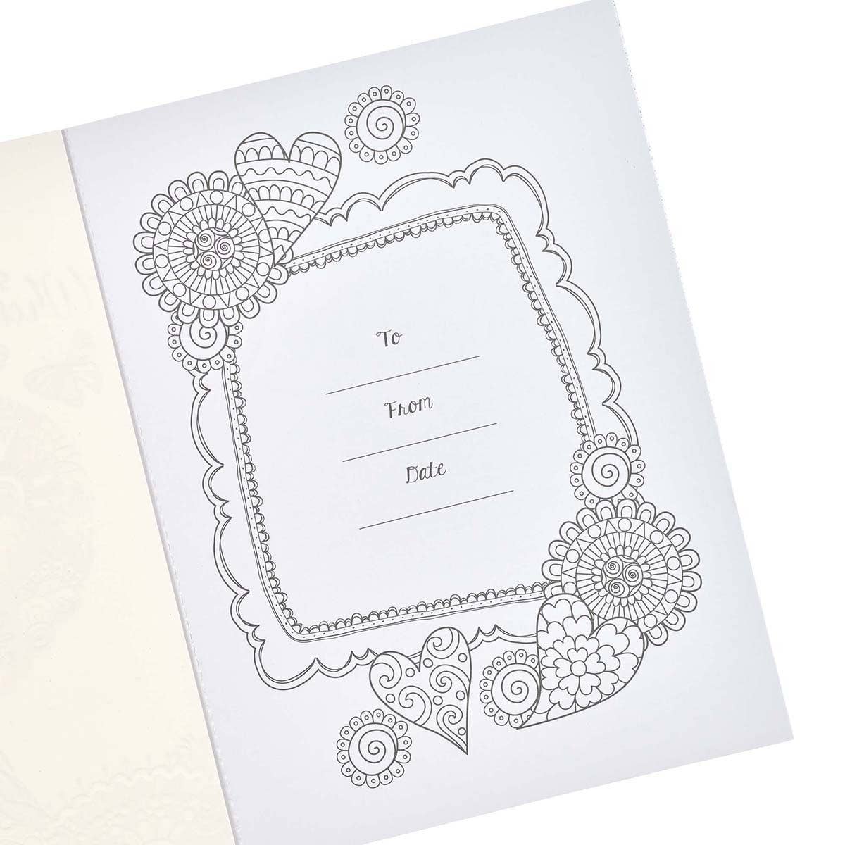 Coloring Book Where Love Blooms