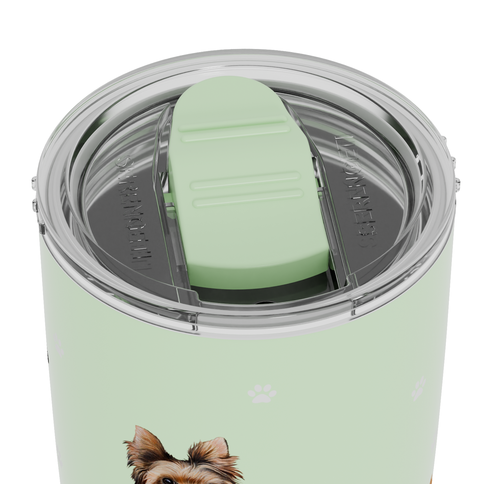 3D Printed - Yorkie  - Tumbler, Leak-Proof, Durable - 20 Oz