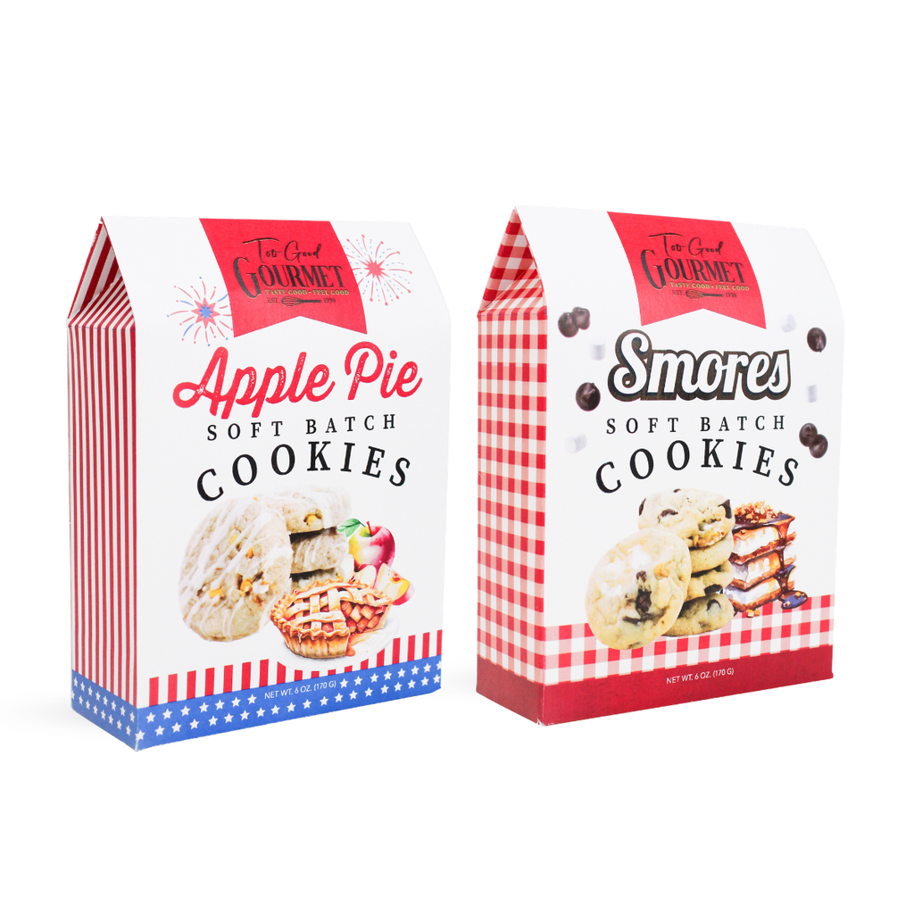 Patriotic Cookies - Apple Pie & Smores