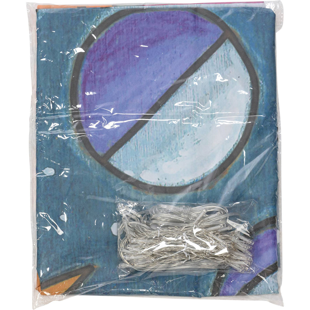 Moon Phases Lighted Tapestry