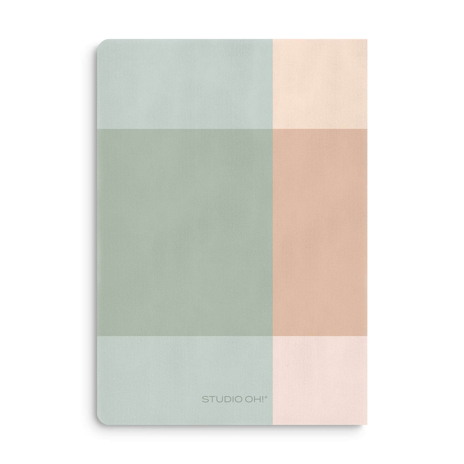 Sage Color Block Deconstructed Sketchbook