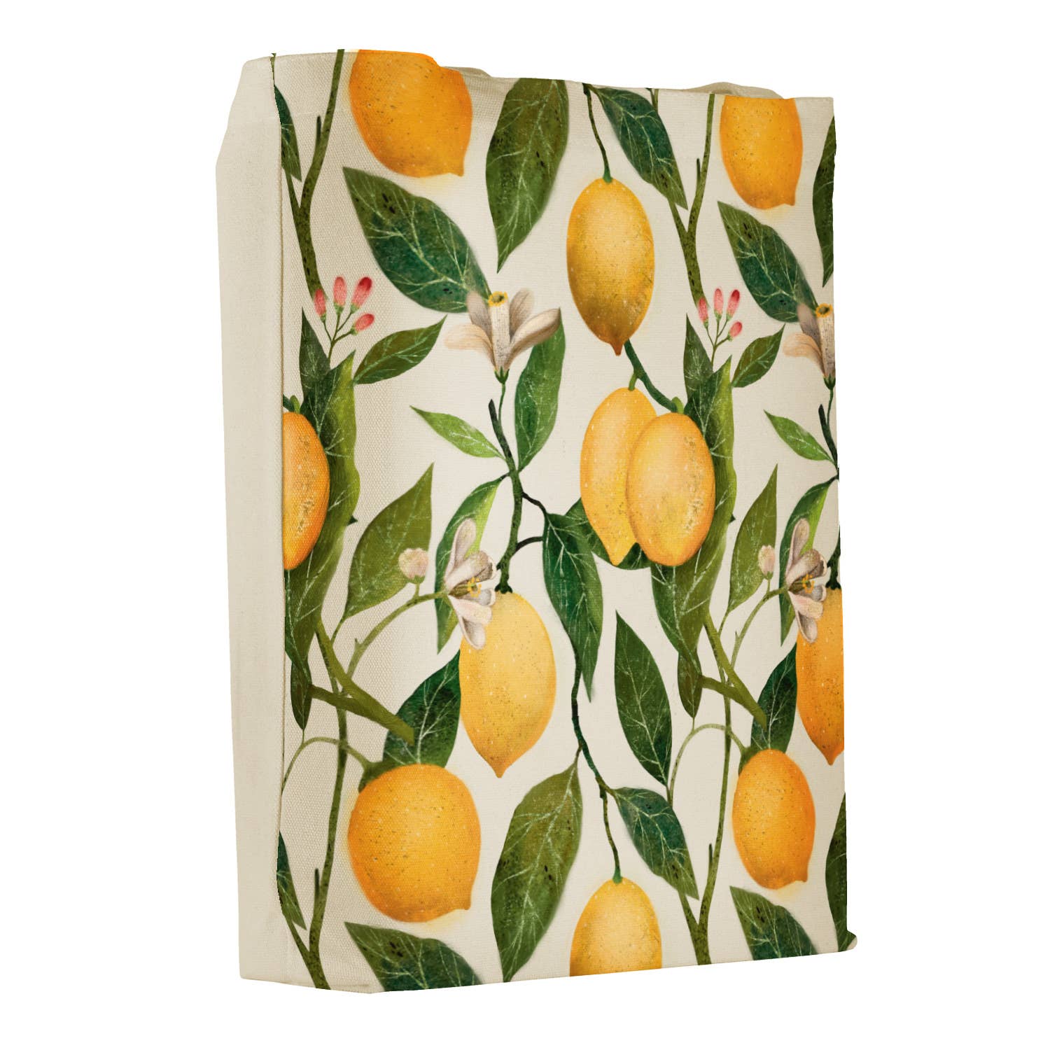 Canvas Shopper Bag - Lemons (CASE PACK OF 3)
