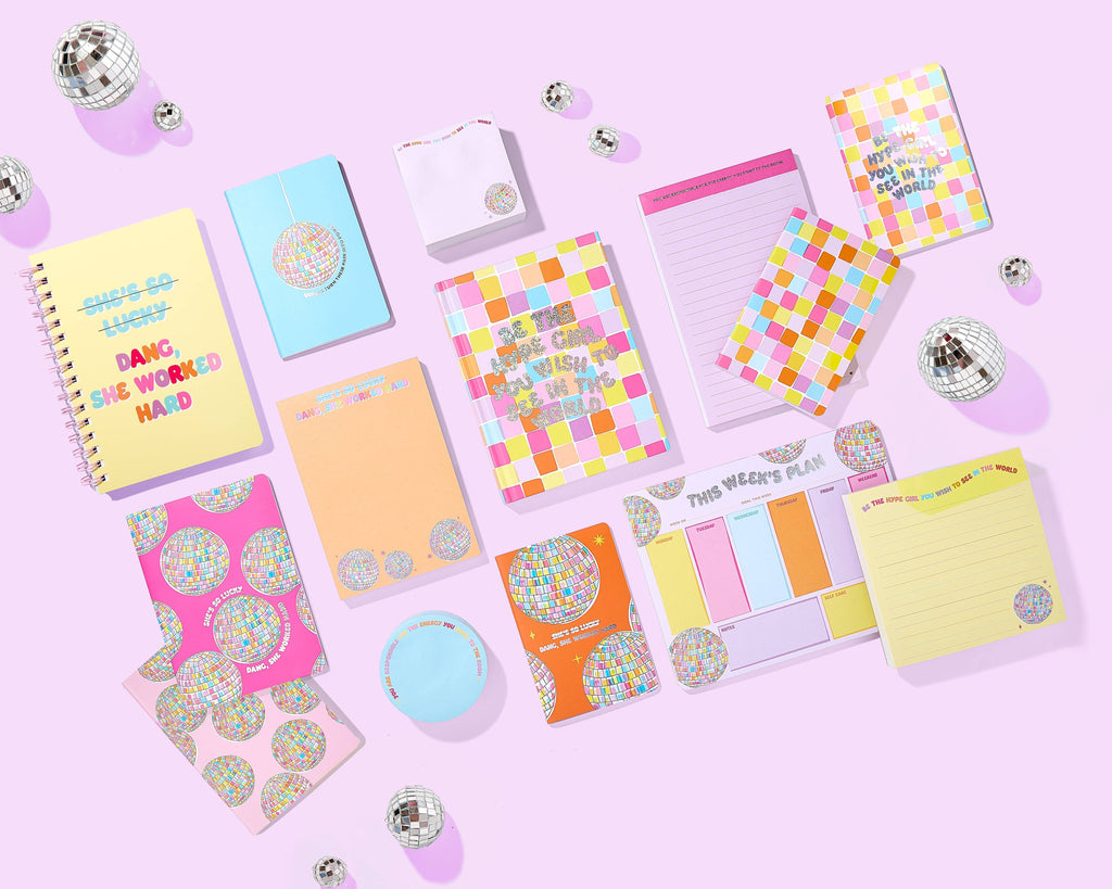 Weekly Planner - Disco Ball - Katie - 52 Sheets