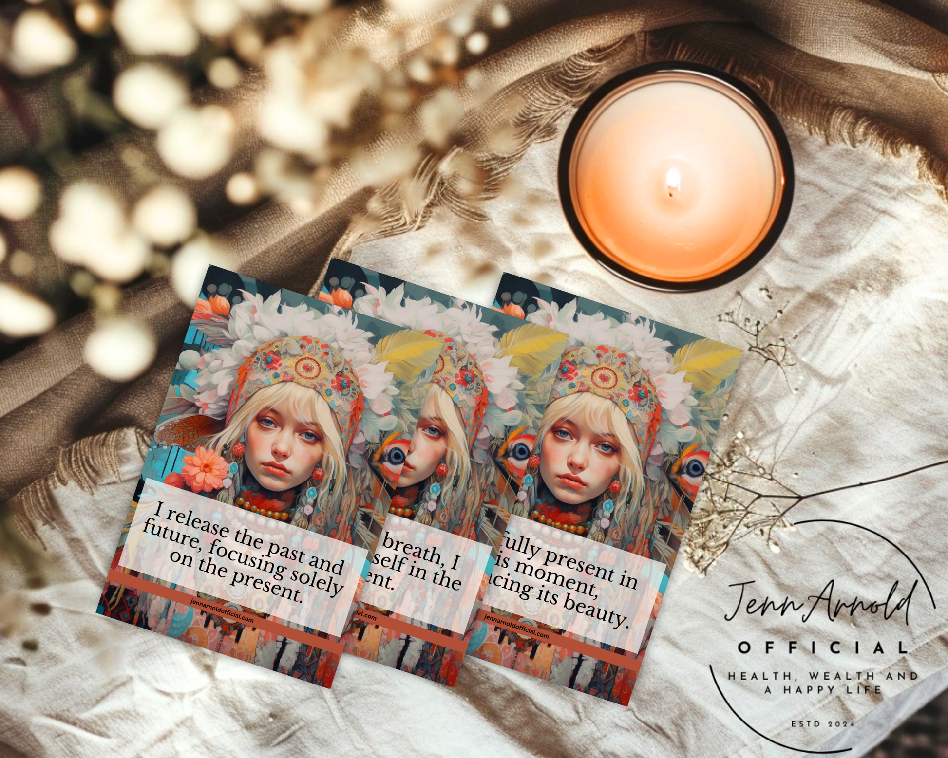 Affirmation Cards: Being Present (DIGITAL)