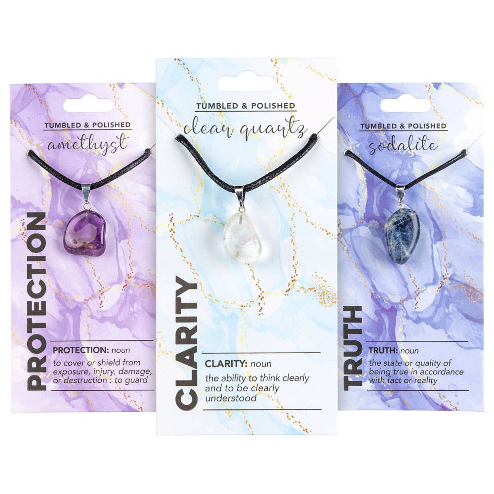 Polished Tumbled Pendants