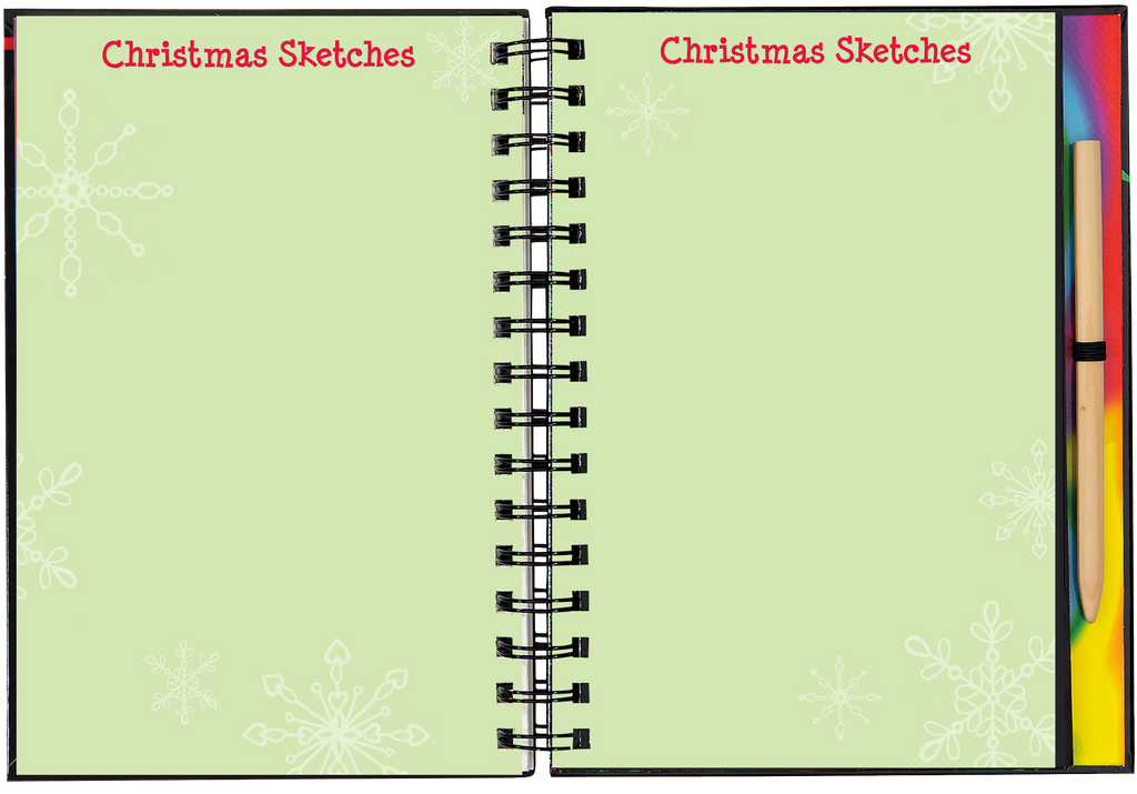 Merry Christmas Scratch and Sketch