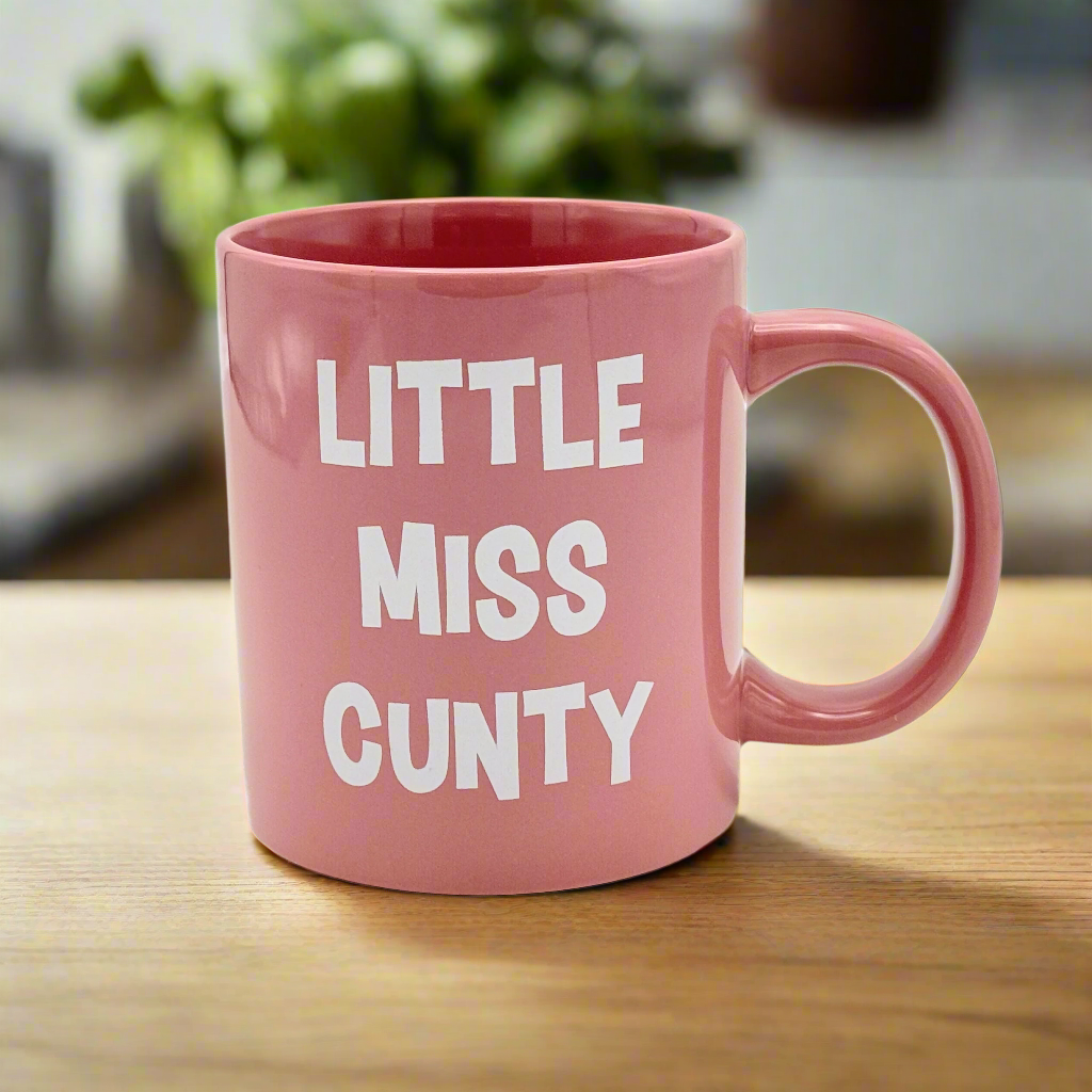 Giant 22 oz Little Miss Cunty Novelty Coffee Mug