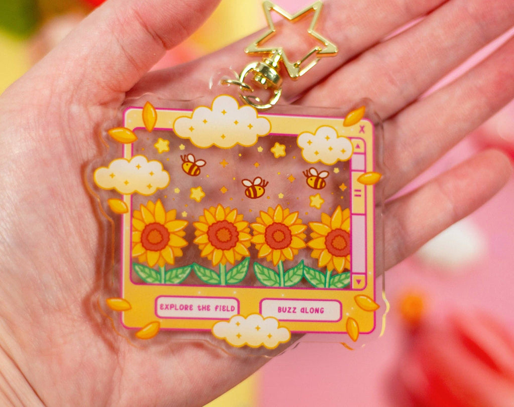 Sunflower Dreams Keychain