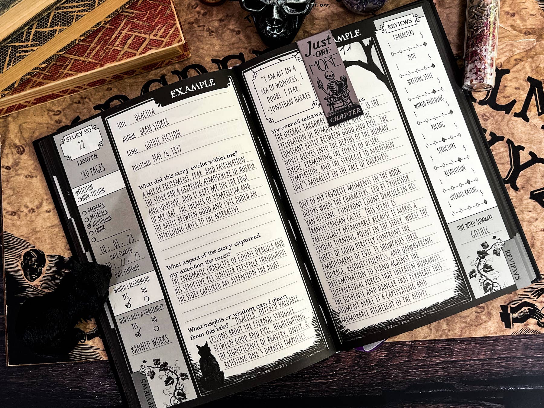 Waiting for the Night Magnetic Bookmarks (4-Pack)
