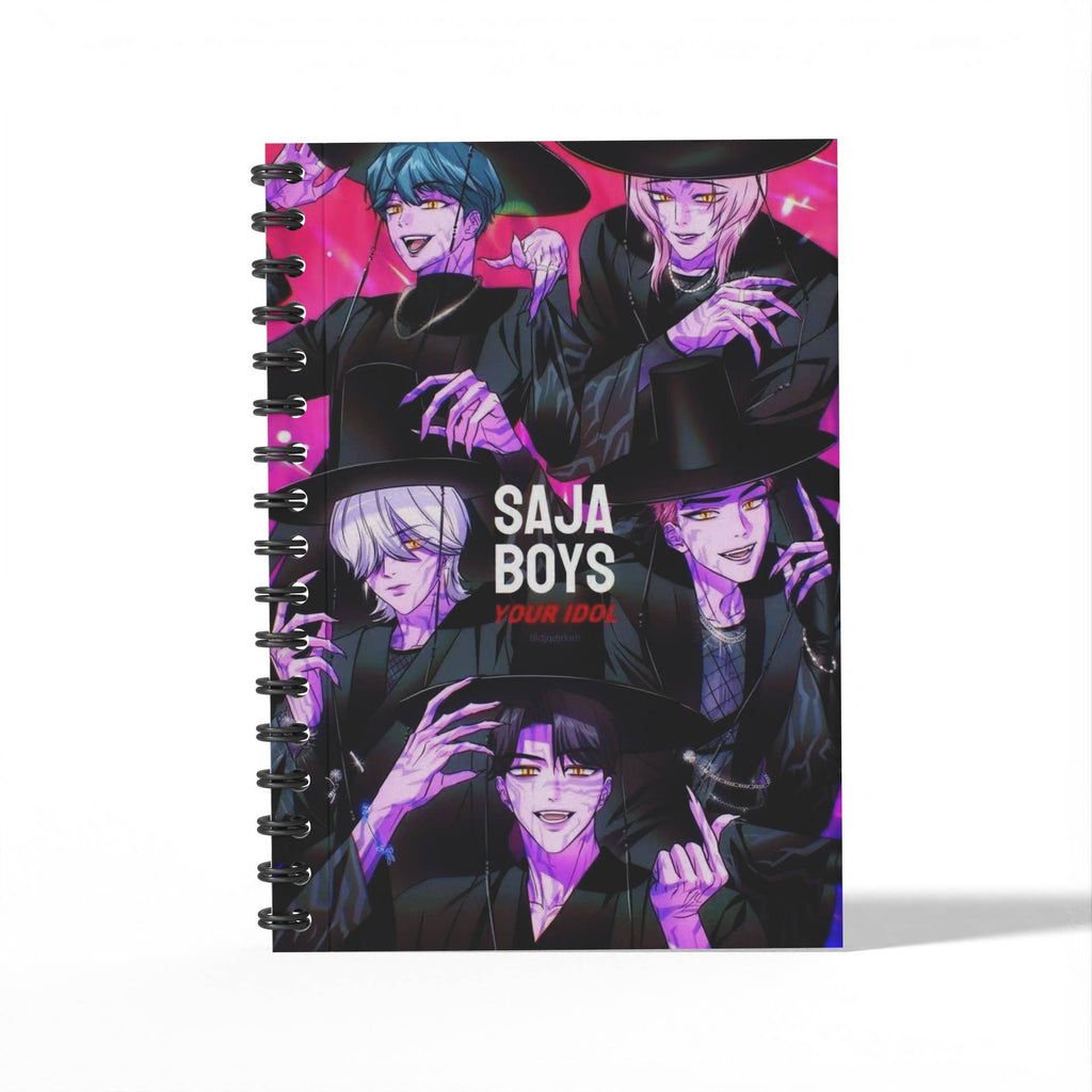 Kpop Demon Hunters coil notebook