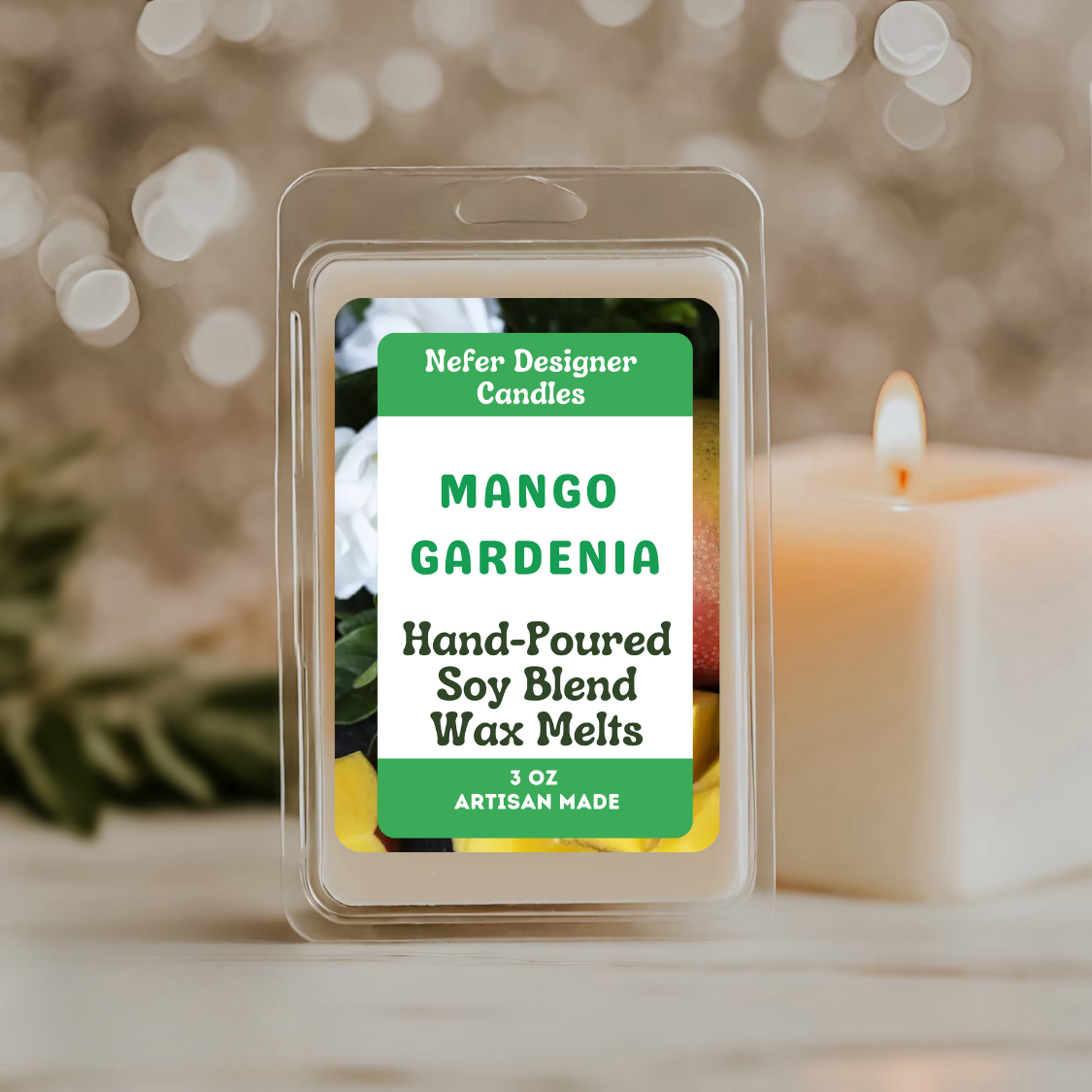 Mango Gardenia Strong Scented Soy Wax Melts
