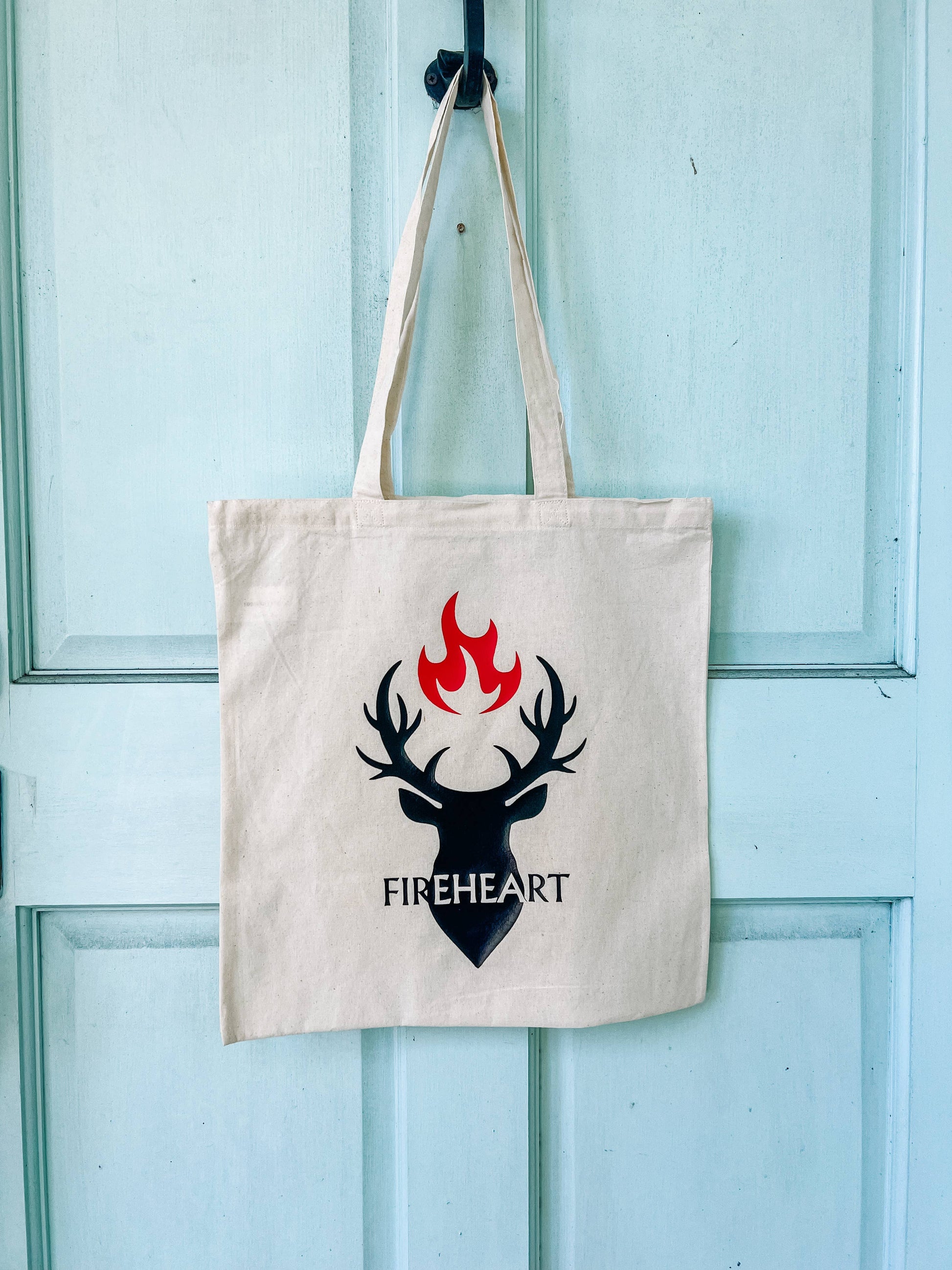 Fireheart - Throne of Glass Canvas Tote Bag - Sarah J. Maas