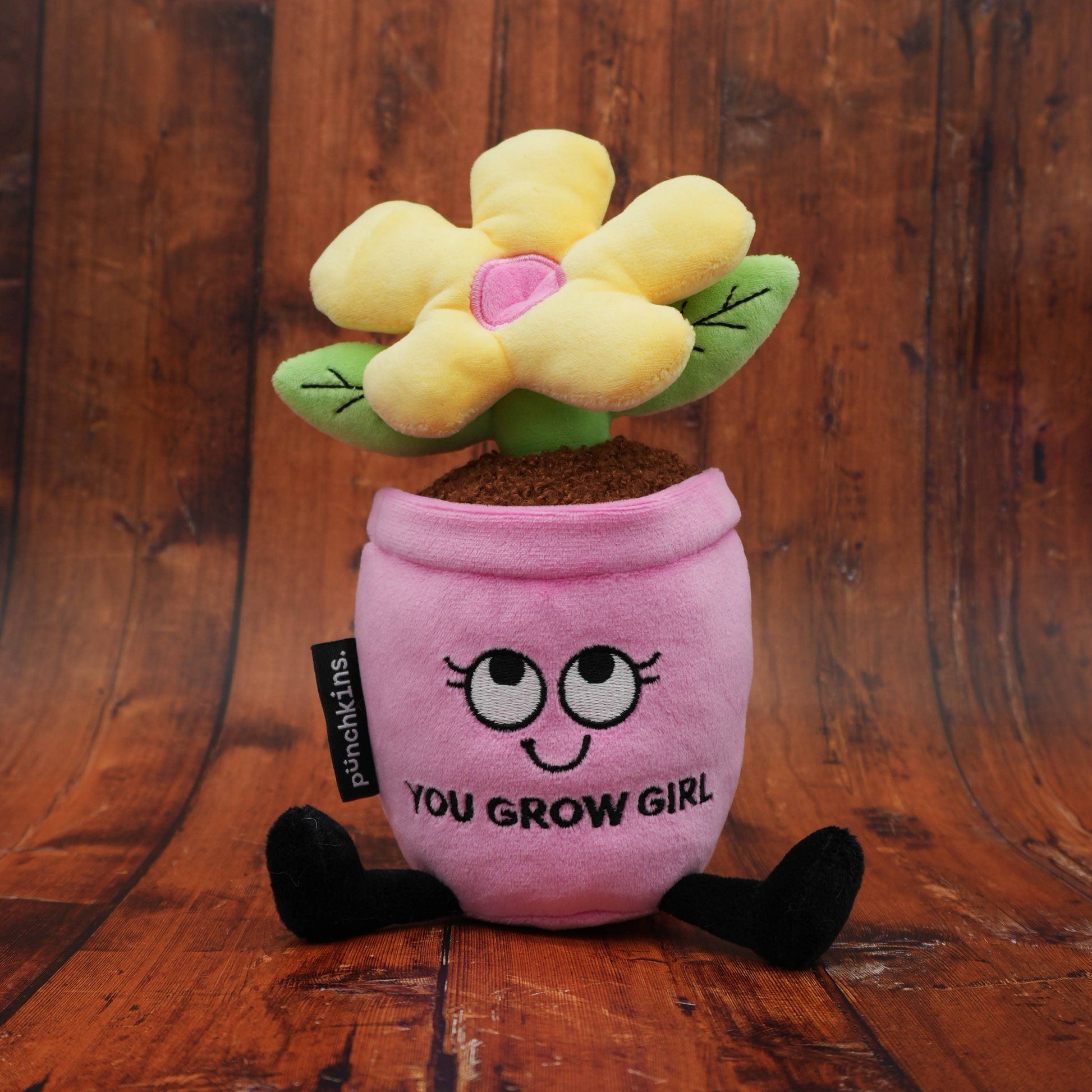 “You Grow Girl” Flower Plush