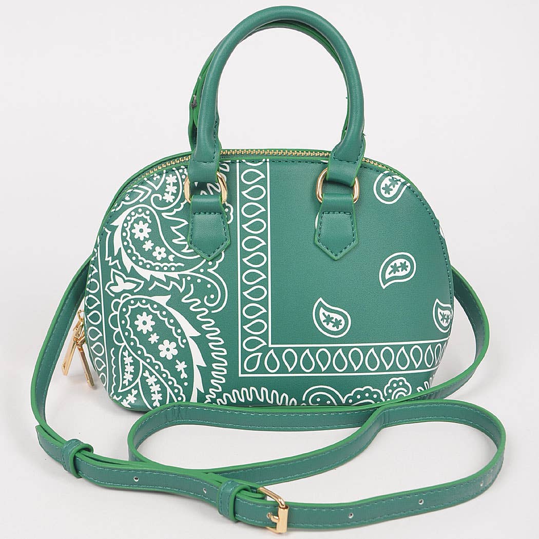 Bandana Print Handle Bag