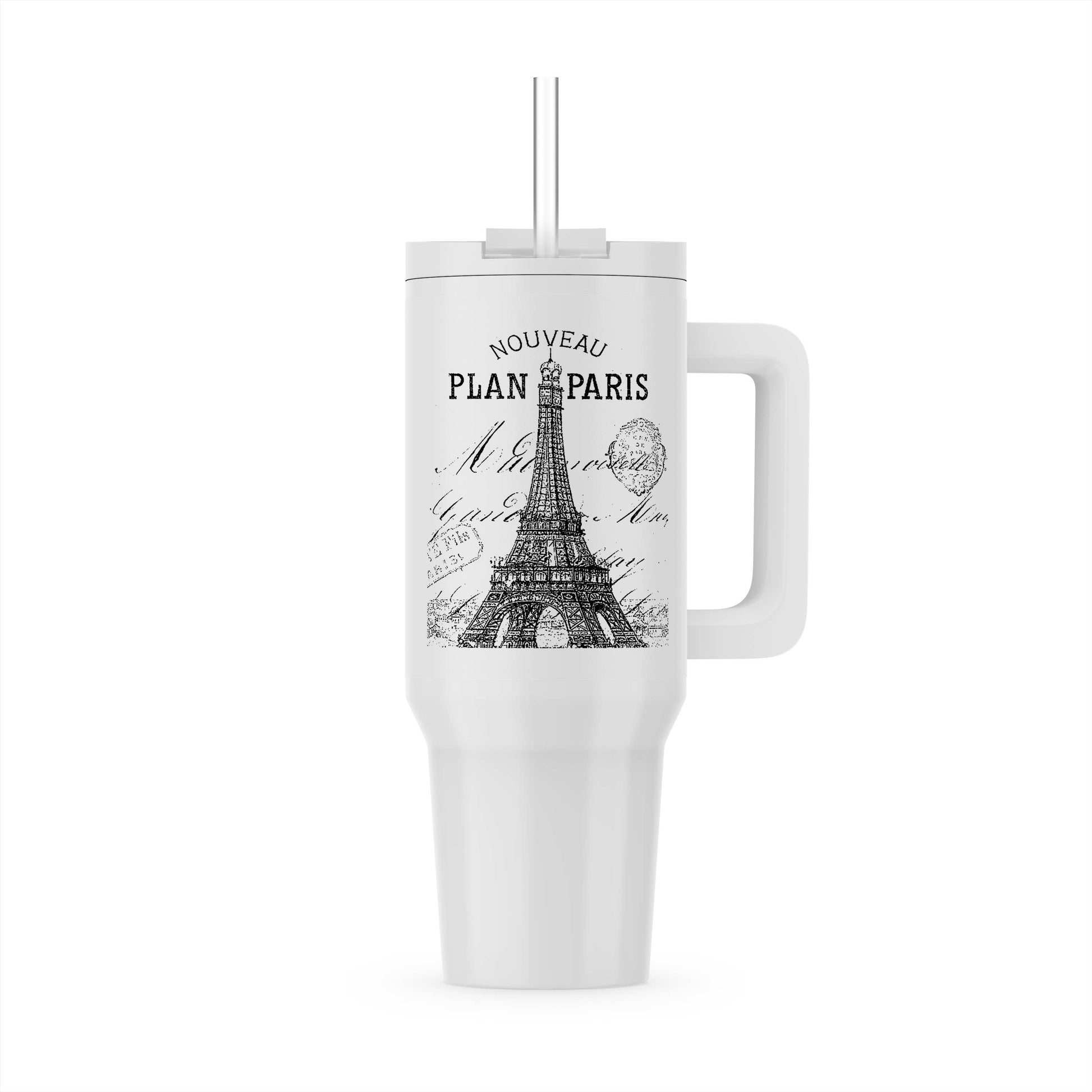 Paris vintage Eiffel tower, Tumbler
