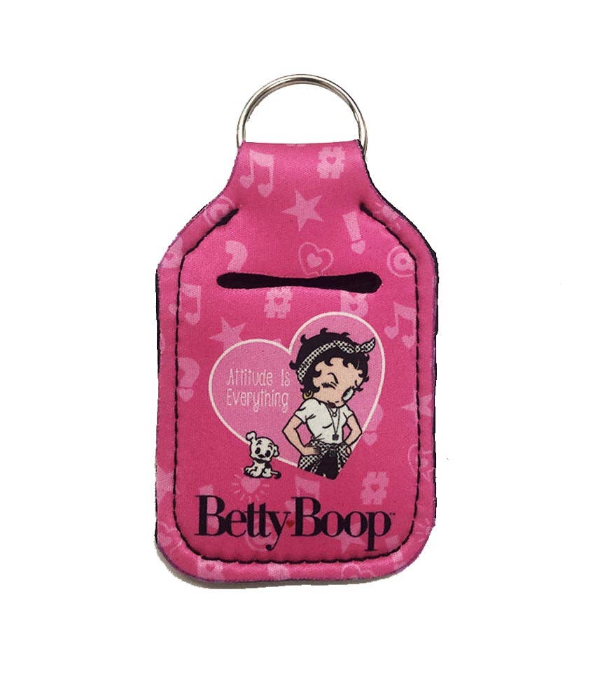 Betty Boop Keychain - With Multi-Use Pouch