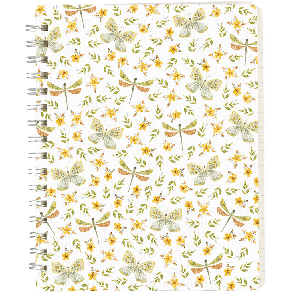 Butterfly Spiral Notebook