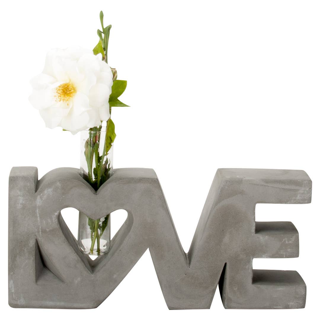 Y9264 Love Bud Vase