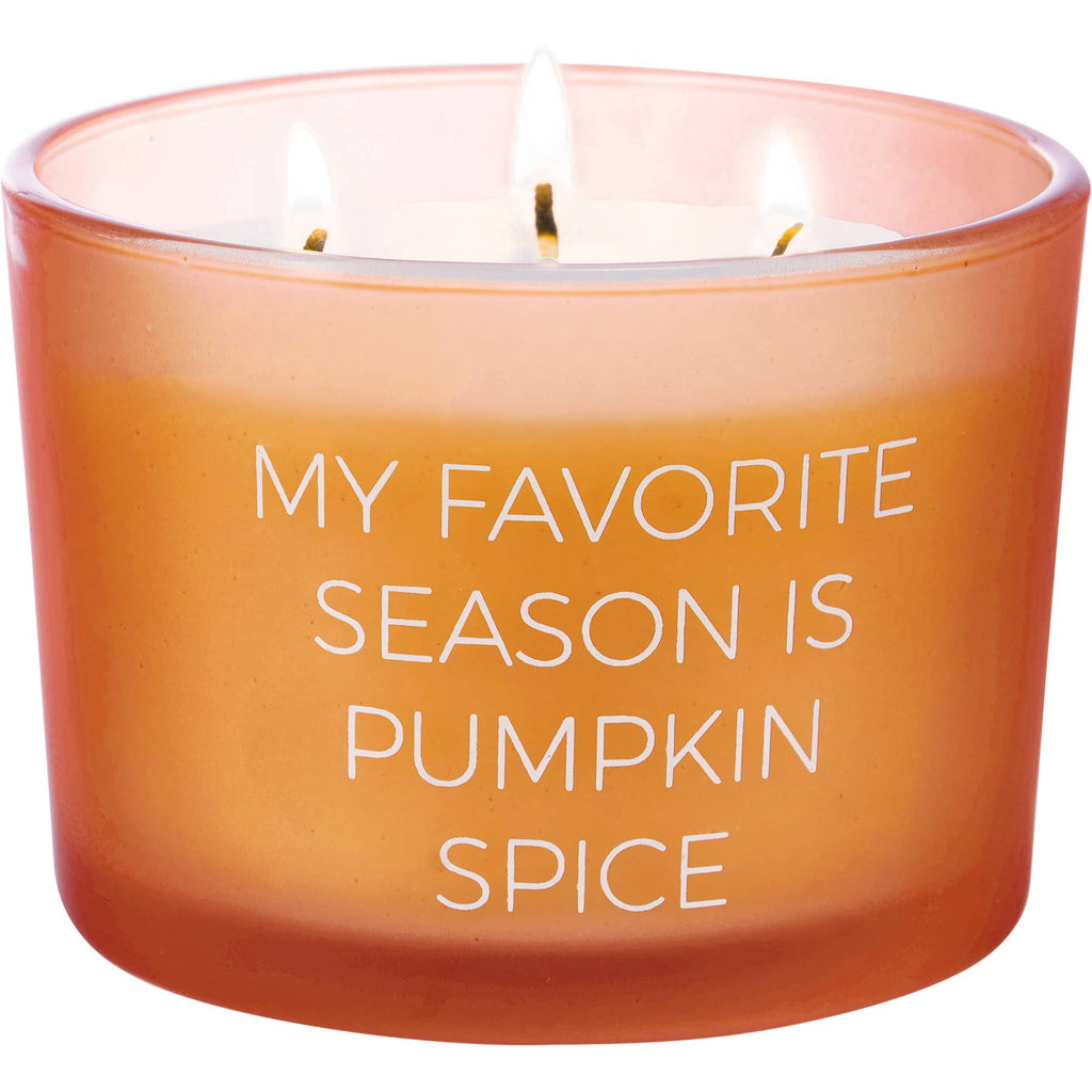 Favorite Season Pumpkin Spice Candle