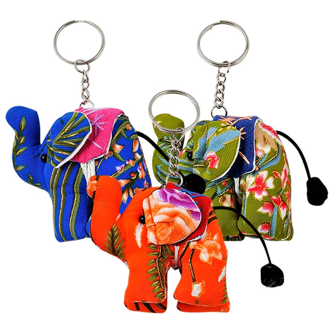 Key Chain - Lucky Elephant - Assorted Colors