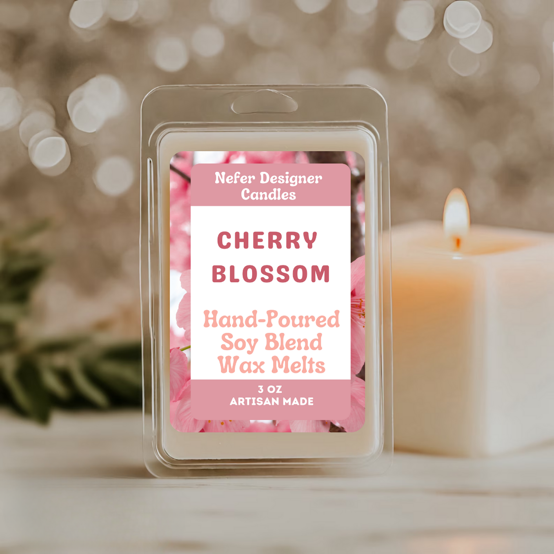 Cherry Blossom Strong Scented Soy Wax Melts
