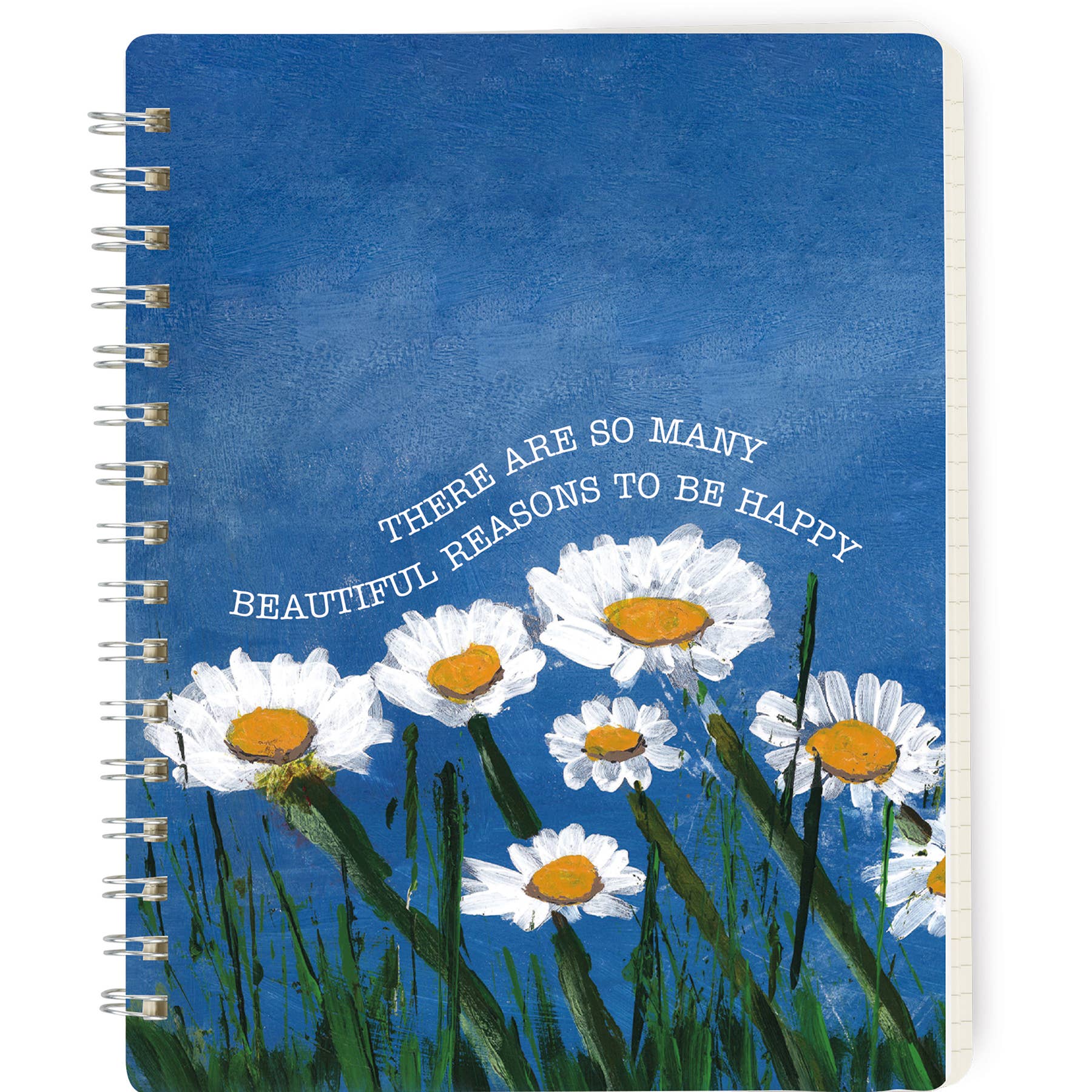 Beautiful Reasons To Be Happy Spiral Notebook