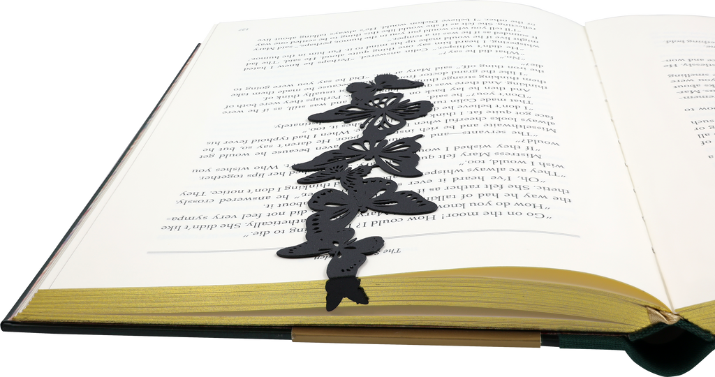 Butterflies Metal 'Hanging' Bookmark
