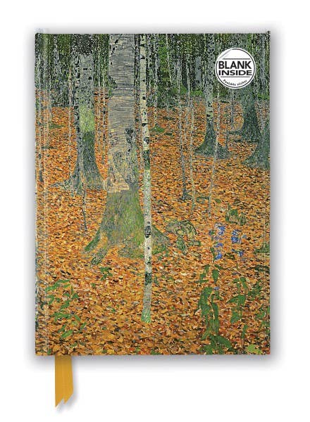 Gustav Klimt: The Birch Wood Blank Journal