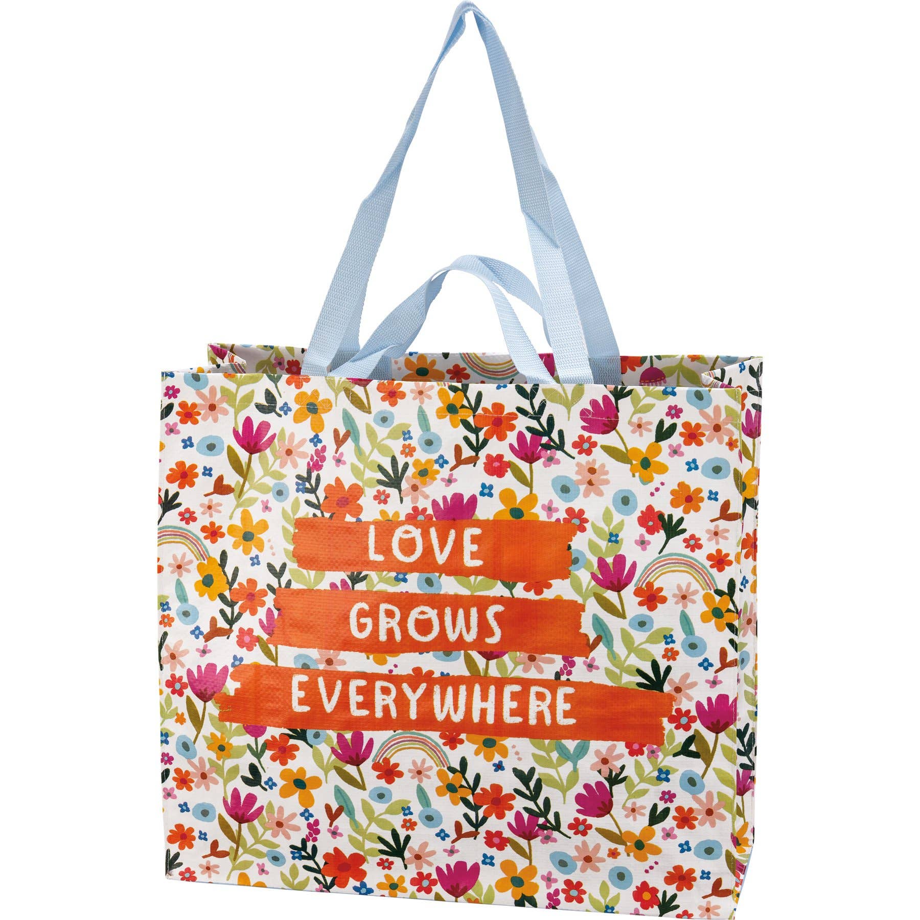 Love Grows Everywhere Shopping Tote