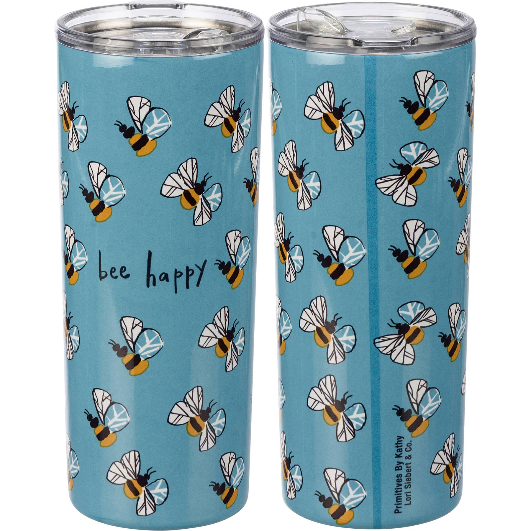 Bee Happy Coffee Tumbler