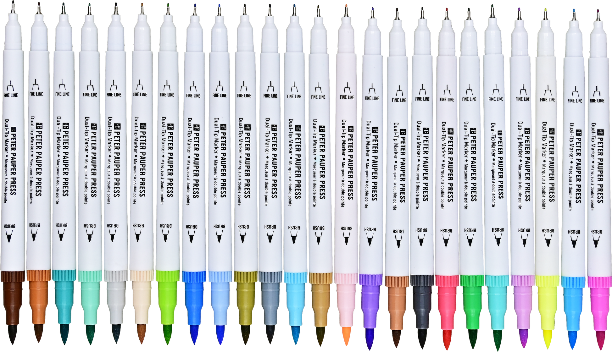 Studio Series Dual-Tip Pastel Markers (Set of 24)