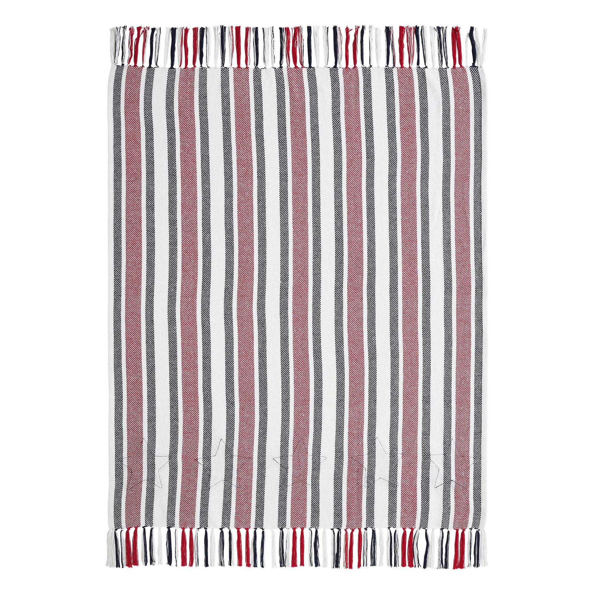 Hatteras Stars Woven Throw 50x60