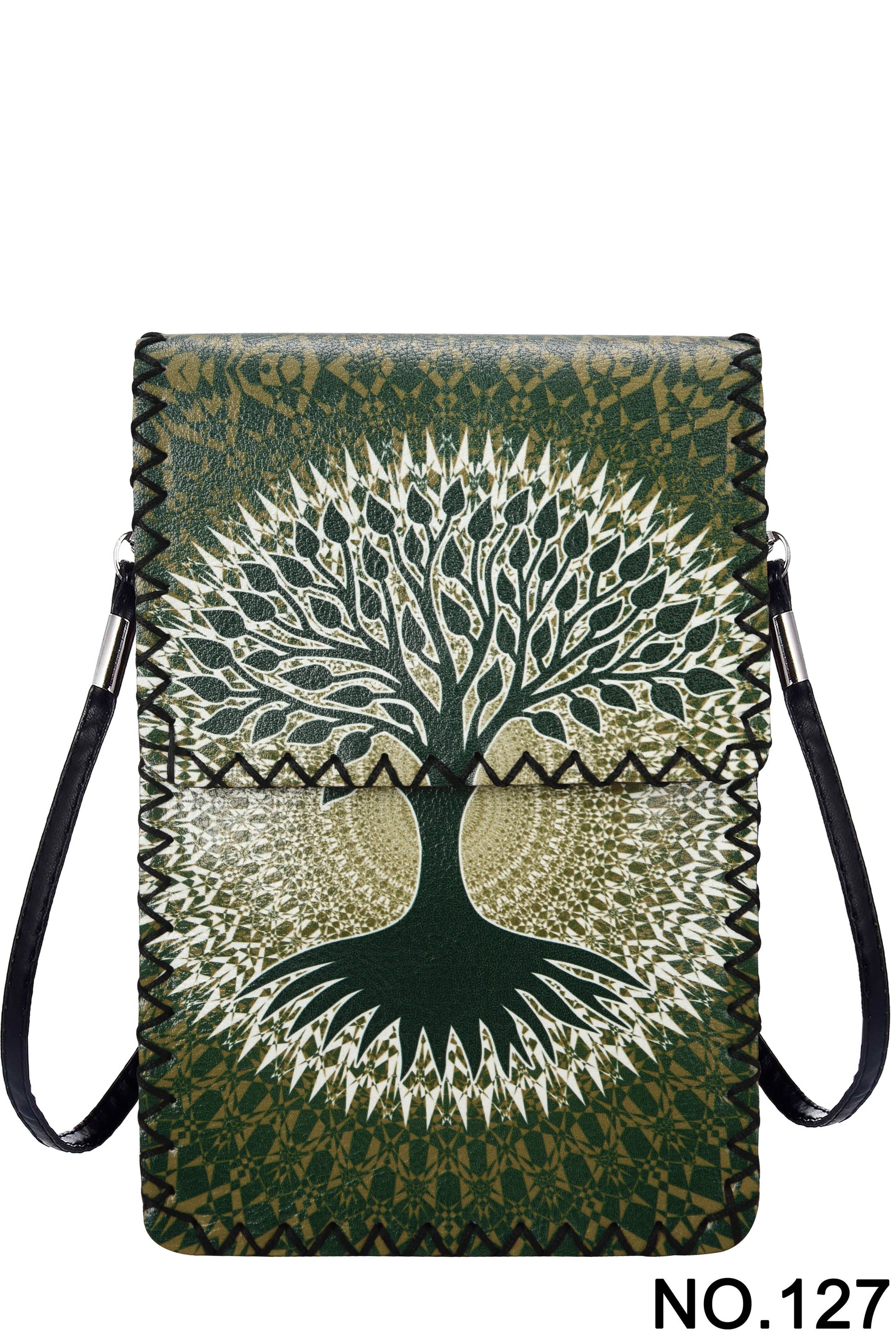 Tree of Life Print Crossbody HB0580 - NO.127