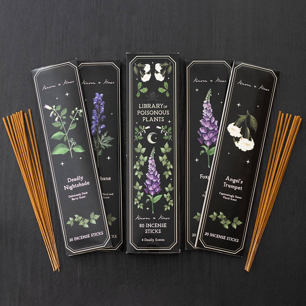 Poisonous Plants Incense Stick Pack (4PC)