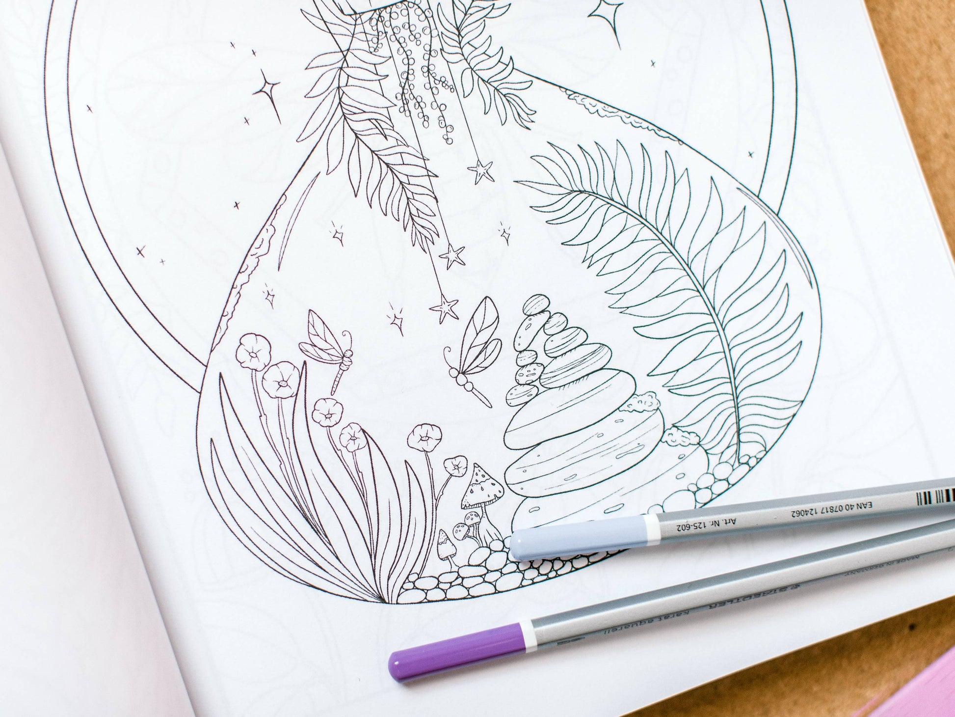 Whimsical Woodland Coloring Book For Adults + Teens