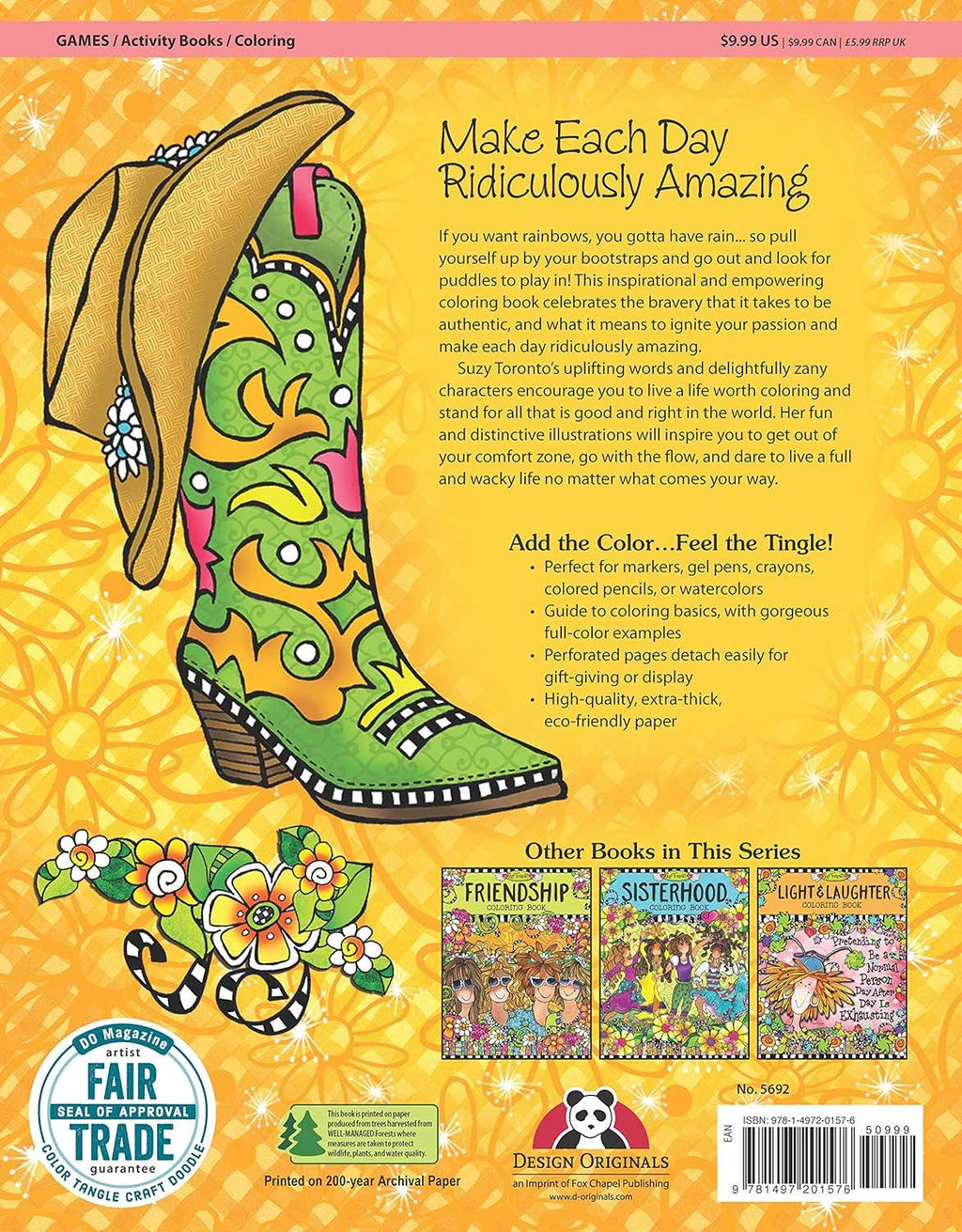 Inspiration & Encouragement Coloring Book