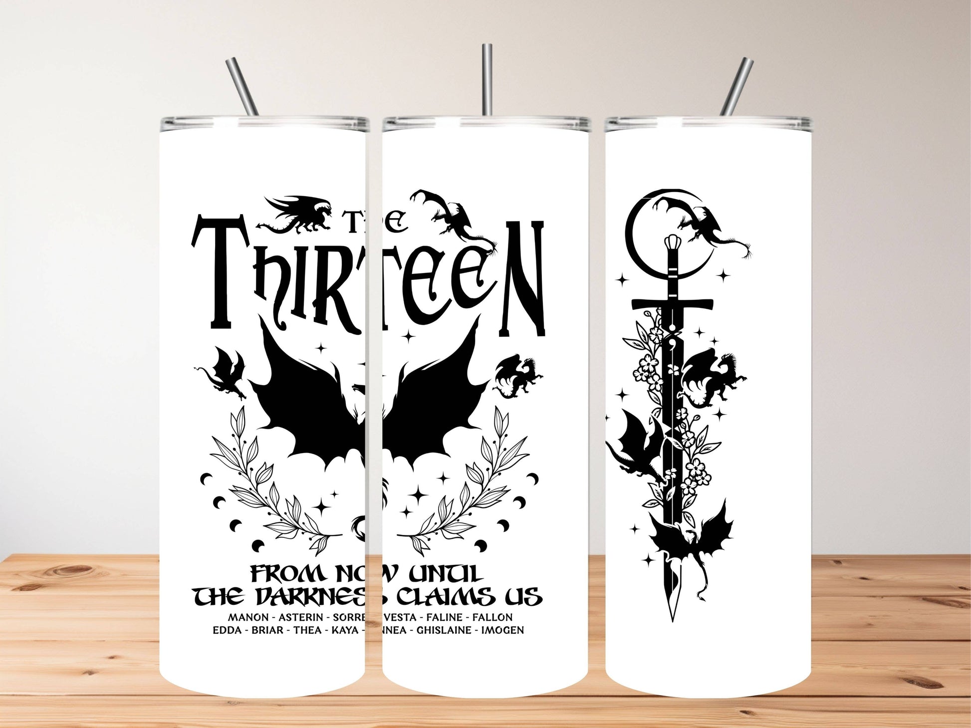 The Thirteen - SJM Throne of Glass 20oz Tumbler
