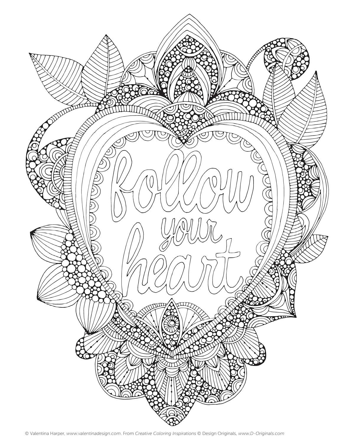 Creative Coloring Inspirations-Dreamy Adult Coloring Designs