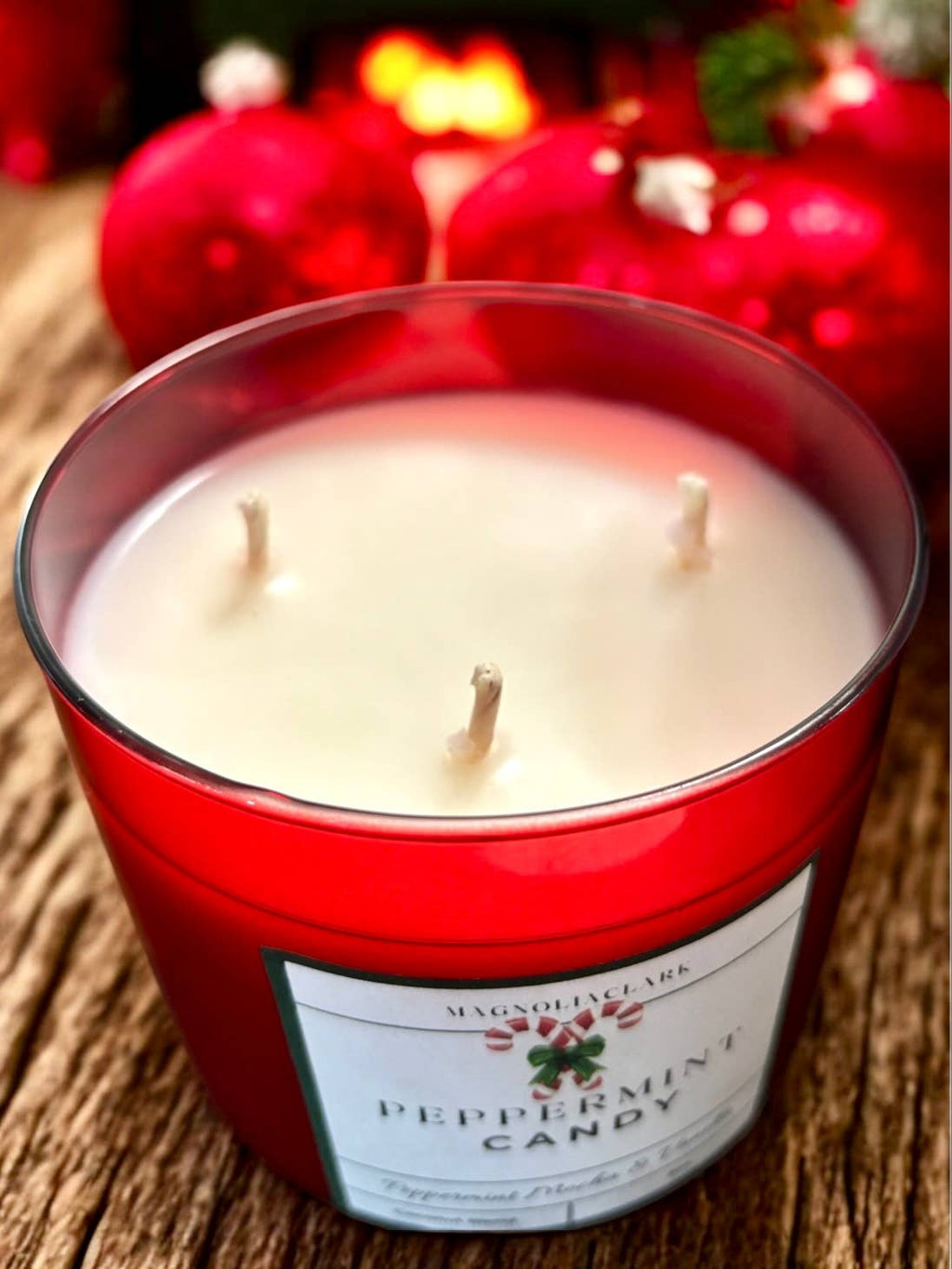 Peppermint Candy Candle- Holiday Candle