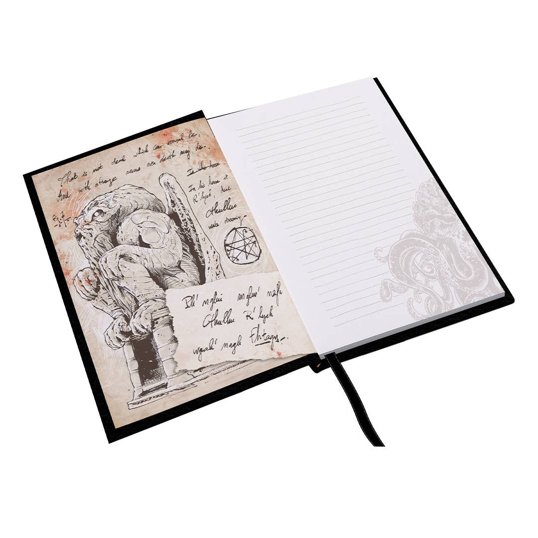 H.P Lovecraft Cthulhu Necromicon Hardcover Notebook