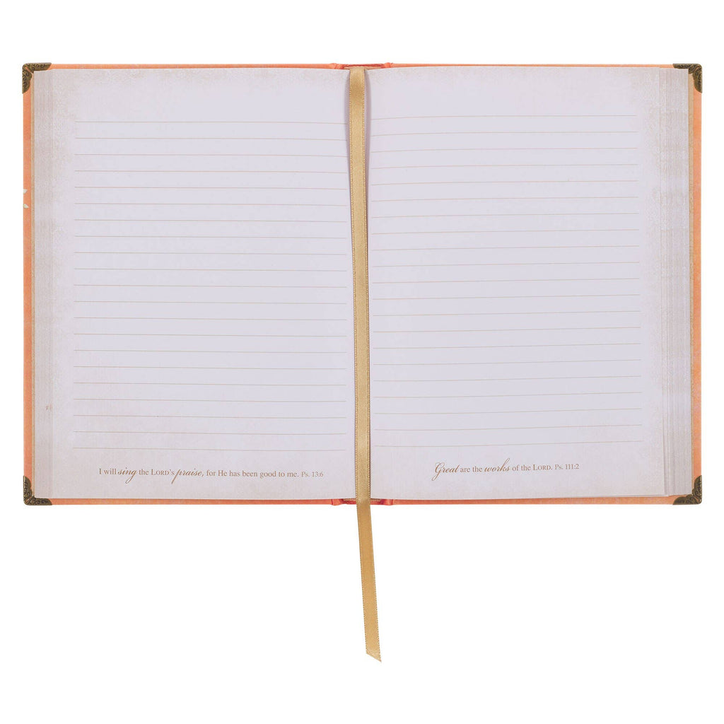 Journal Hardcover Orange Butterfly Grace Eph. 2:8
